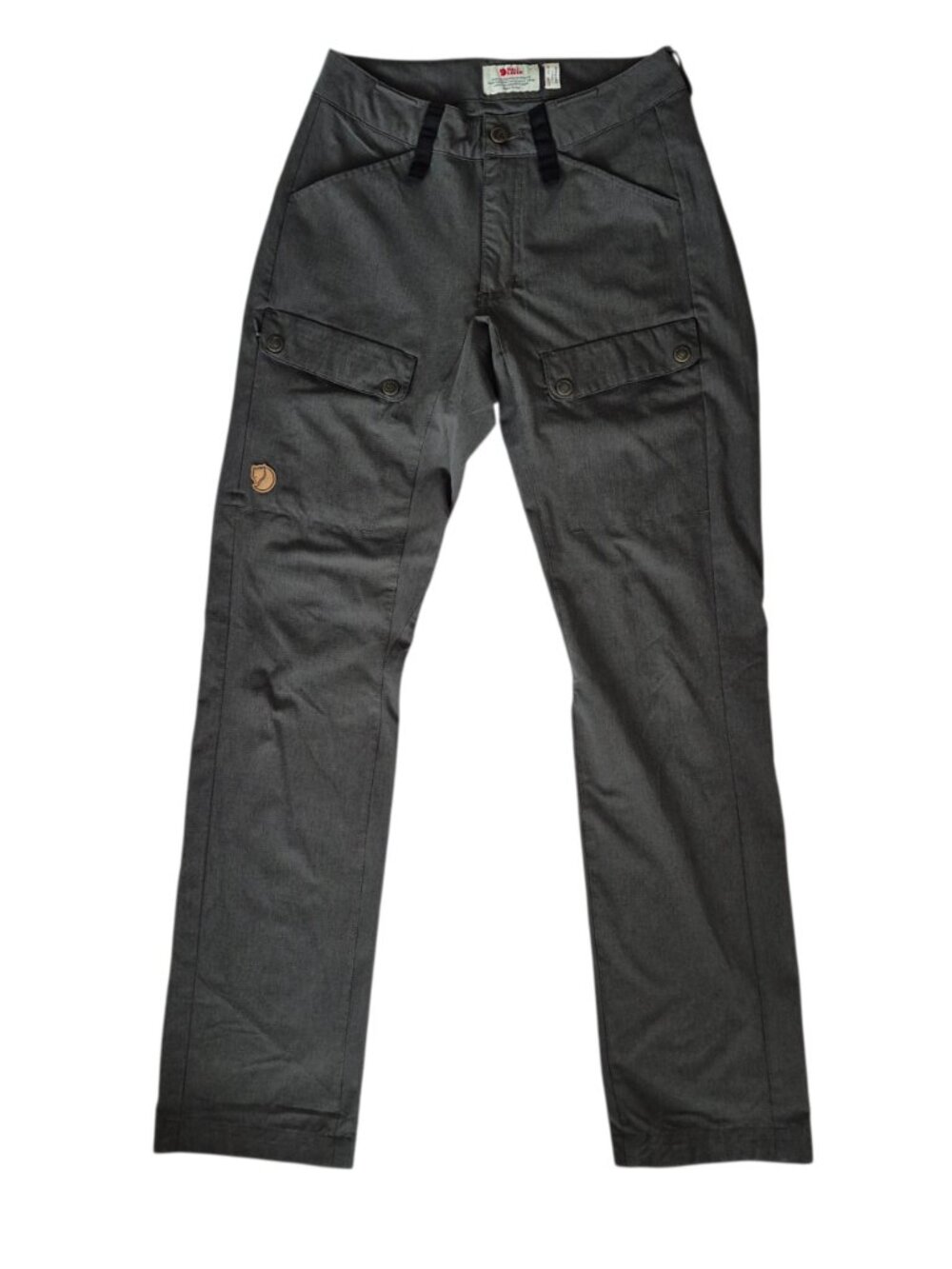 Fjallraven Keb Lite Hiking Climbing Pants Dark Gray Women's Size 26